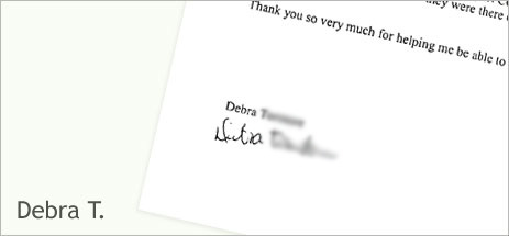 Photo of Debra T., a Support Collectors Success Story